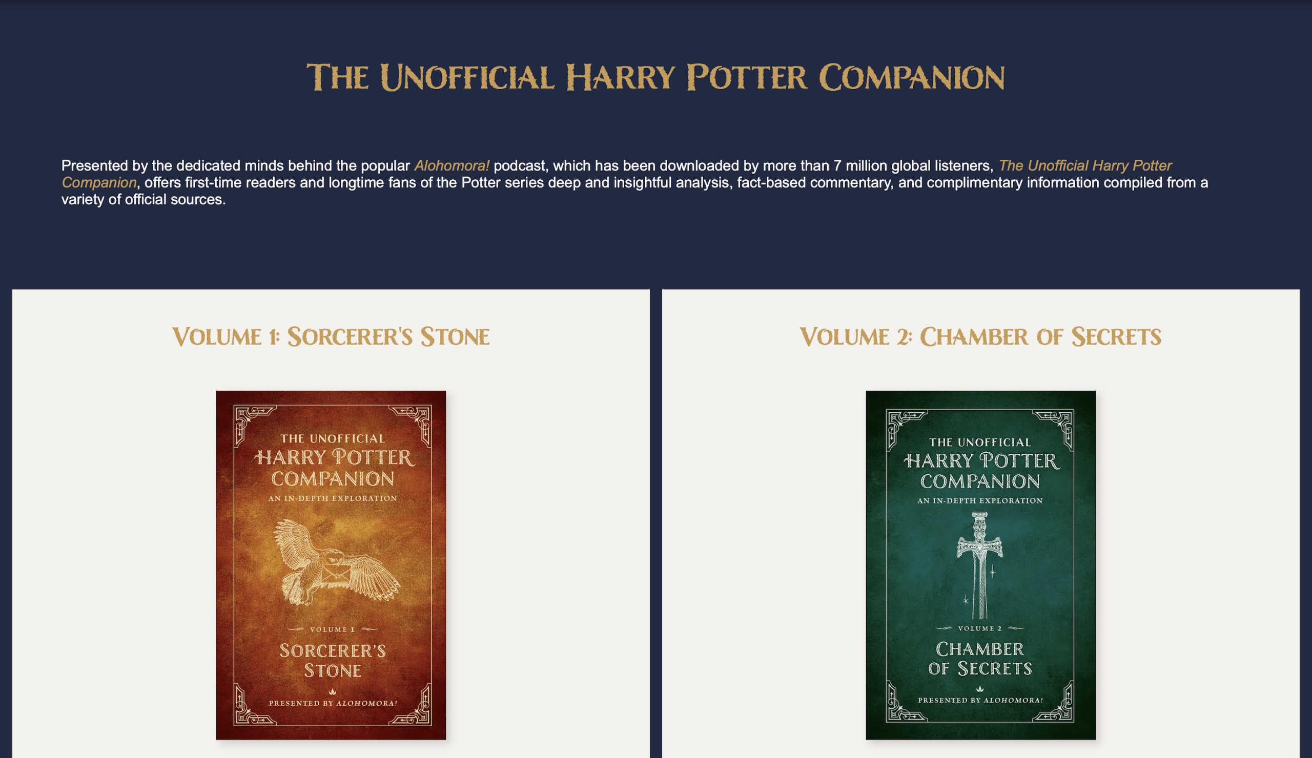 Unofficial Harry Potter Companion